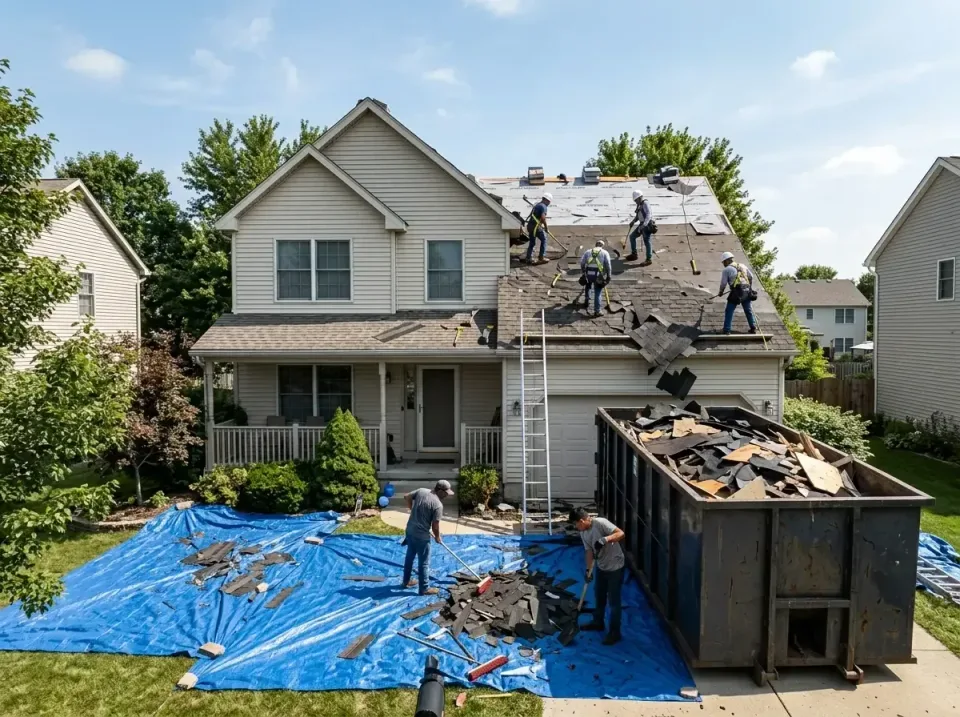 roof-replacement-debris-remova-004 — frequently asked questions, Cheapest Dumpster Rentals in Hilliard, OH